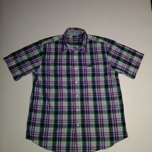 Chaps Short Sleeve Button Down